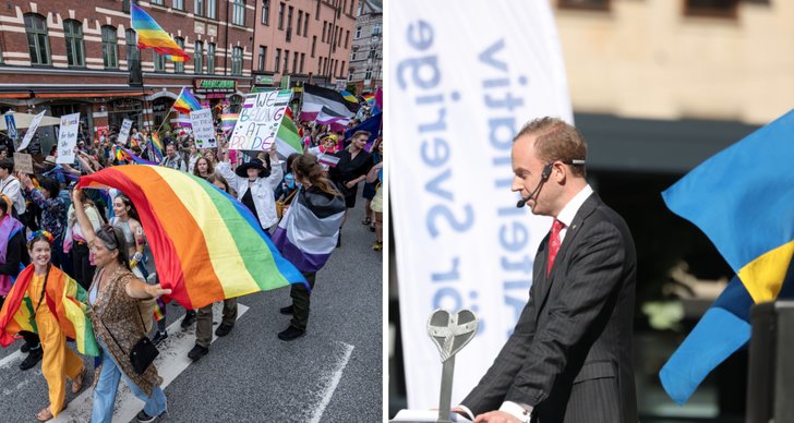 RFSL, Alternativ för Sverige, Pride